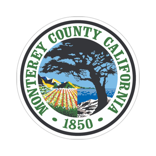 Seal of Monterey County, California USA STICKER Vinyl Die-Cut Decal-2 Inch-The Sticker Space