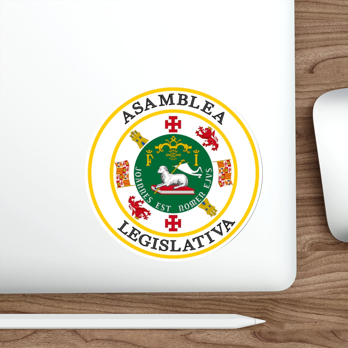 Seal of Puerto Rico Legislature STICKER Vinyl Die-Cut Decal-The Sticker Space