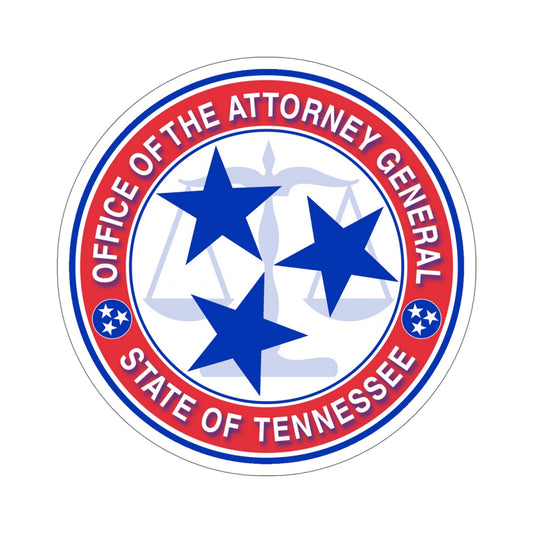 Seal of the Attorney General of Tennessee STICKER Vinyl Die-Cut Decal-6 Inch-The Sticker Space