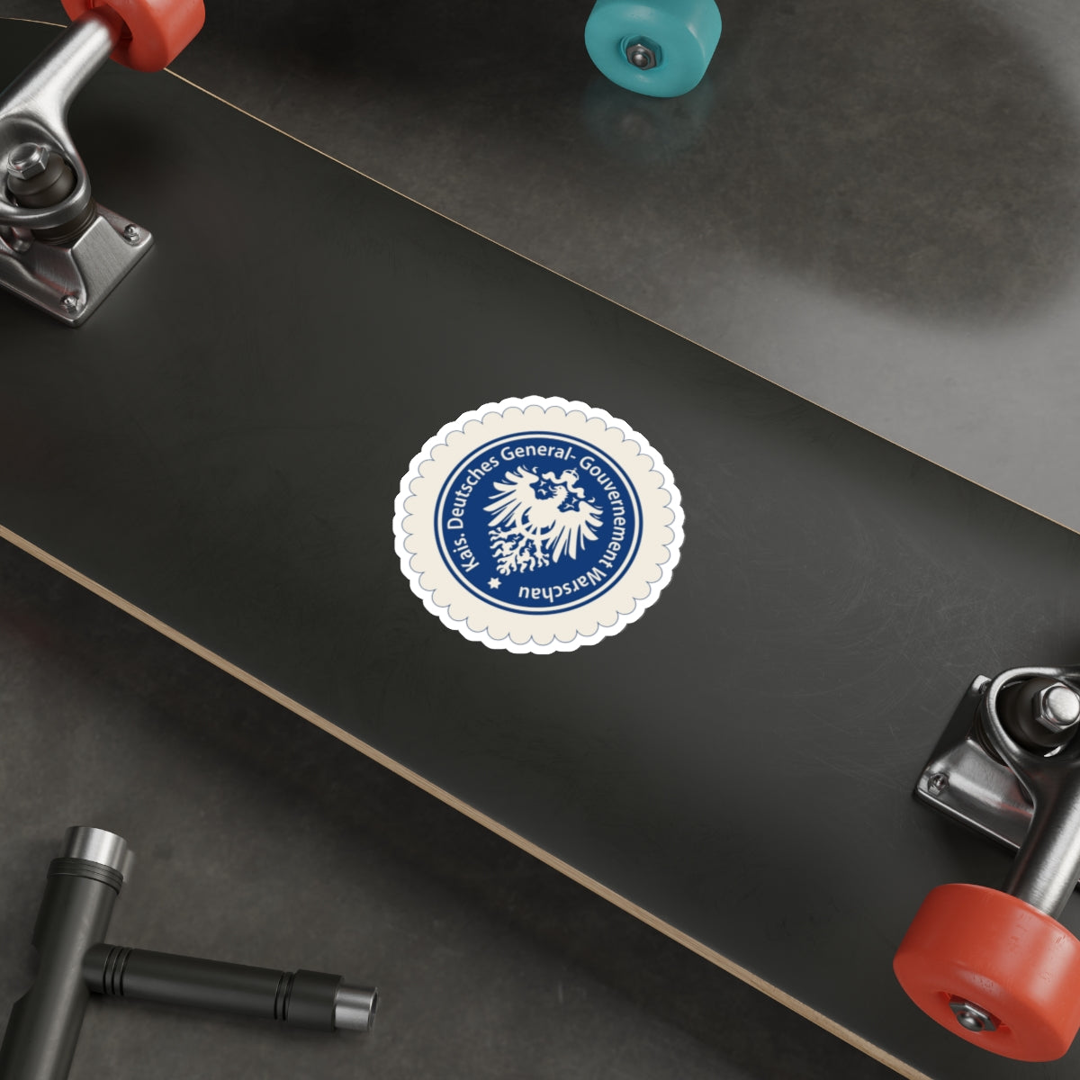 Seal of the Government-General of Warsaw STICKER Vinyl Die-Cut Decal-The Sticker Space