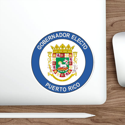 Seal of the Governor-Elect of Puerto Rico STICKER Vinyl Die-Cut Decal-The Sticker Space