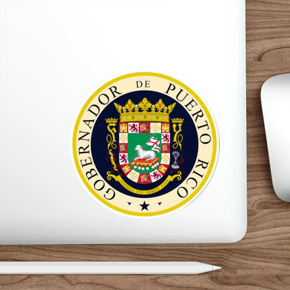 Seal of the Governor of Puerto Rico STICKER Vinyl Die-Cut Decal-The Sticker Space