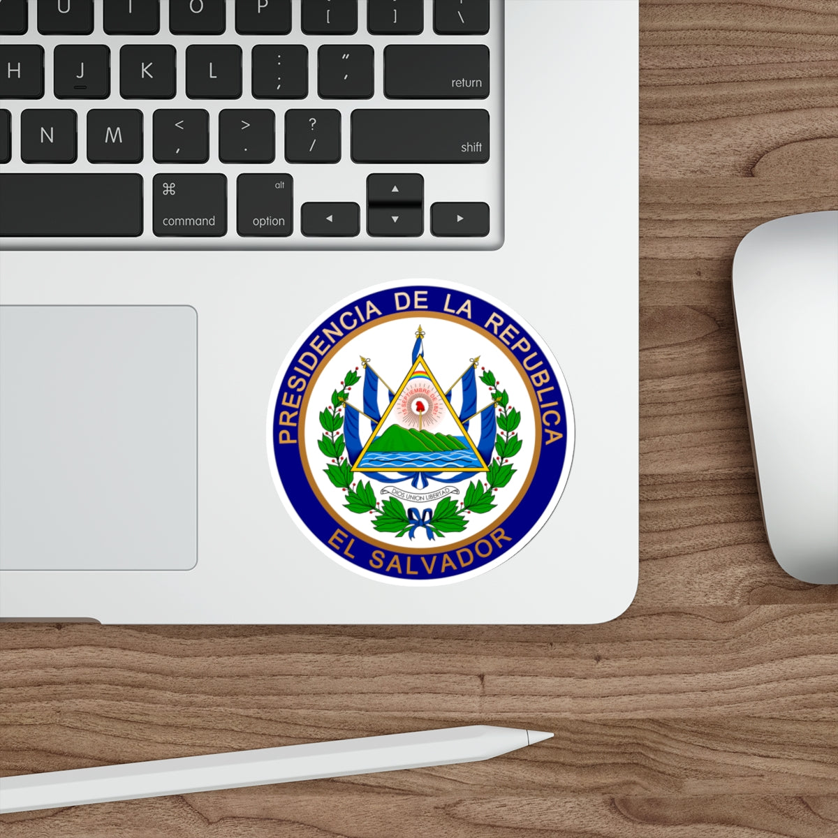 Seal of the President of El Salvador STICKER Vinyl Die-Cut Decal-The Sticker Space