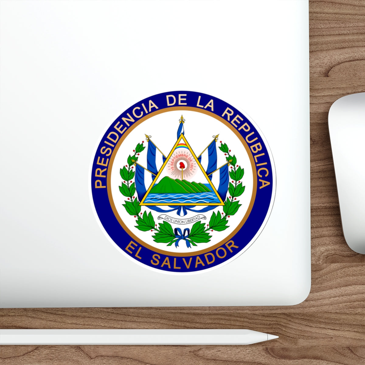 Seal of the President of El Salvador STICKER Vinyl Die-Cut Decal-The Sticker Space