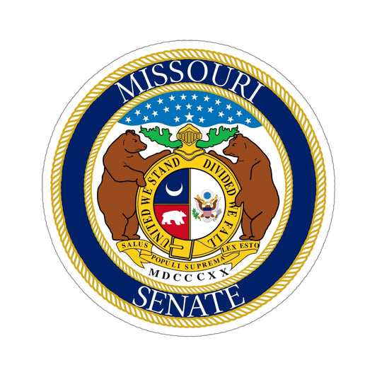 Seal of the Senate of Missouri STICKER Vinyl Die-Cut Decal-6 Inch-The Sticker Space