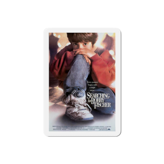 Searching for Bobby Fischer 1993 Movie Poster Die-Cut Magnet-2" x 2"-The Sticker Space