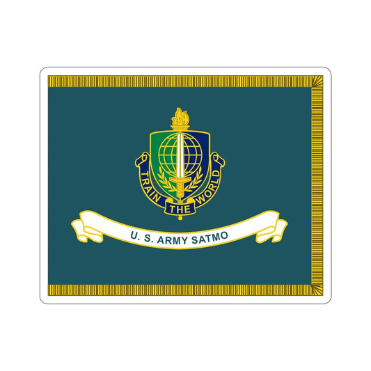 Security Asasistance Training Management Organization Flag (U.S. Army) STICKER Vinyl Die-Cut Decal-6 Inch-The Sticker Space
