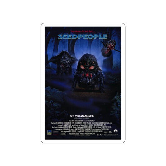 SEEDPEOPLE 1992 Movie Poster STICKER Vinyl Die-Cut Decal-White-The Sticker Space