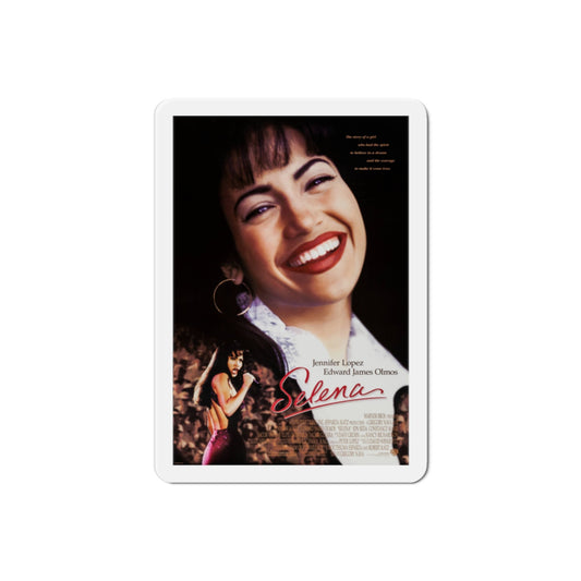 Selena 1997 Movie Poster Die-Cut Magnet-2" x 2"-The Sticker Space
