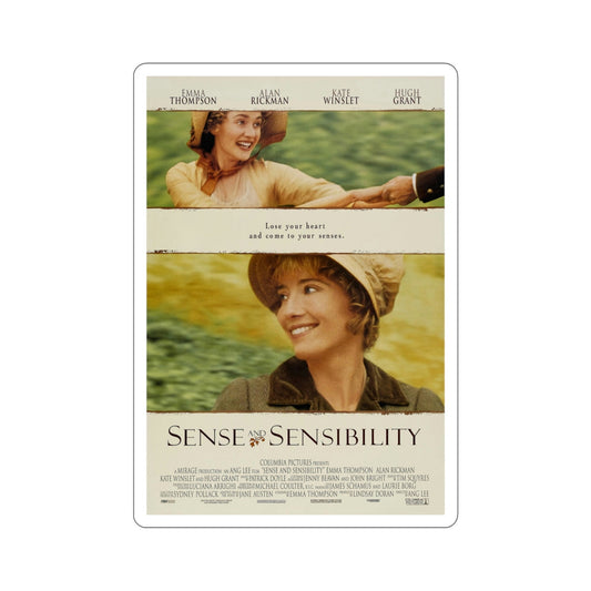 Sense And Sensibility 1995 Movie Poster STICKER Vinyl Die-Cut Decal-6 Inch-The Sticker Space
