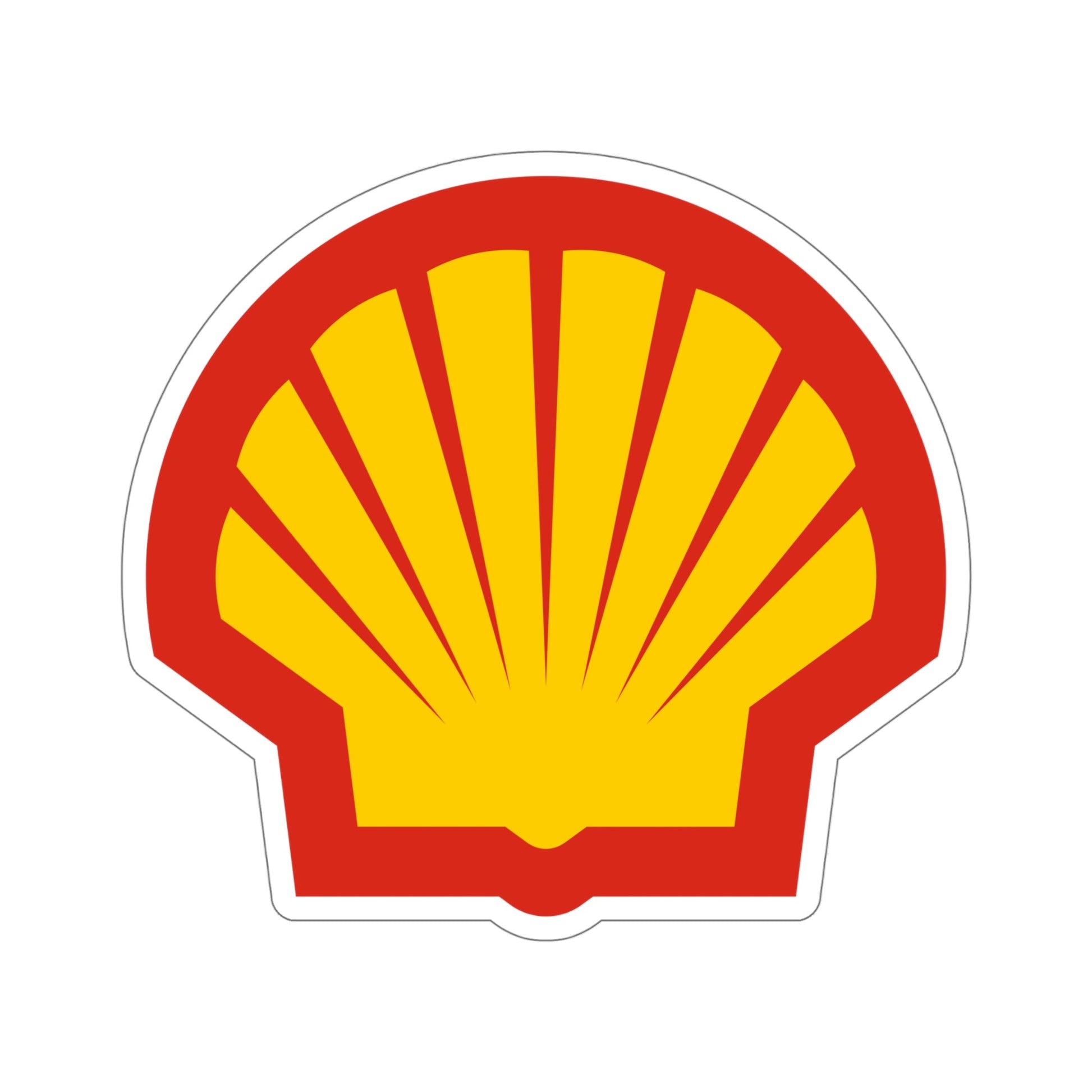 Shell Oil Company Logo STICKER Vinyl Die-Cut Decal-6 Inch-The Sticker Space