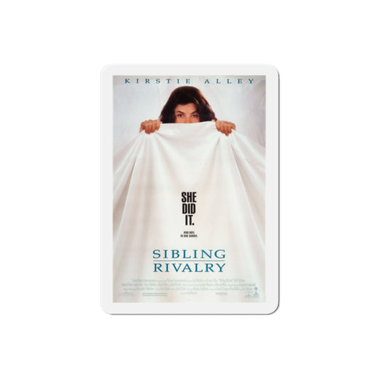 Sibling Rivalry 1990 Movie Poster Die-Cut Magnet-2" x 2"-The Sticker Space