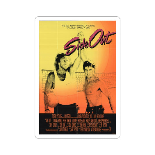Side Out 1990 Movie Poster STICKER Vinyl Die-Cut Decal-6 Inch-The Sticker Space