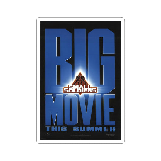 Small Soldiers 1998 Movie Poster STICKER Vinyl Die-Cut Decal-6 Inch-The Sticker Space
