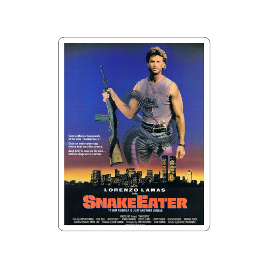 SNAKEEATER 1989 Movie Poster STICKER Vinyl Die-Cut Decal-White-The Sticker Space