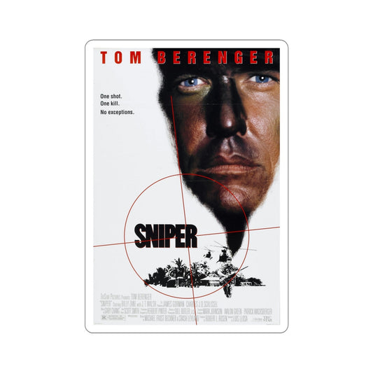 Sniper 1993 Movie Poster STICKER Vinyl Die-Cut Decal-6 Inch-The Sticker Space