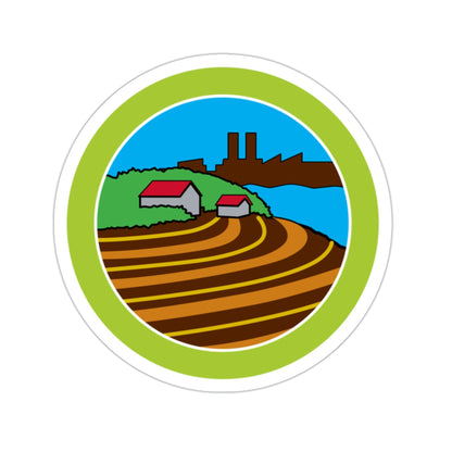 Soil Water Conservation (Boy Scouts Merit Badge) STICKER Vinyl Die-Cut Decal-2 Inch-The Sticker Space