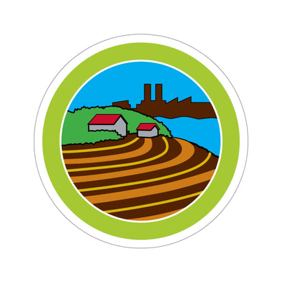 Soil Water Conservation (Boy Scouts Merit Badge) STICKER Vinyl Die-Cut Decal-4 Inch-The Sticker Space