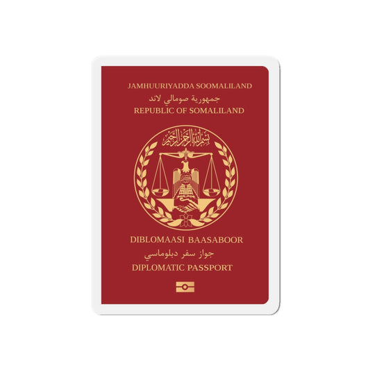 Somaliland Diplomatic Passport - Die-Cut Magnet-6 × 6"-The Sticker Space