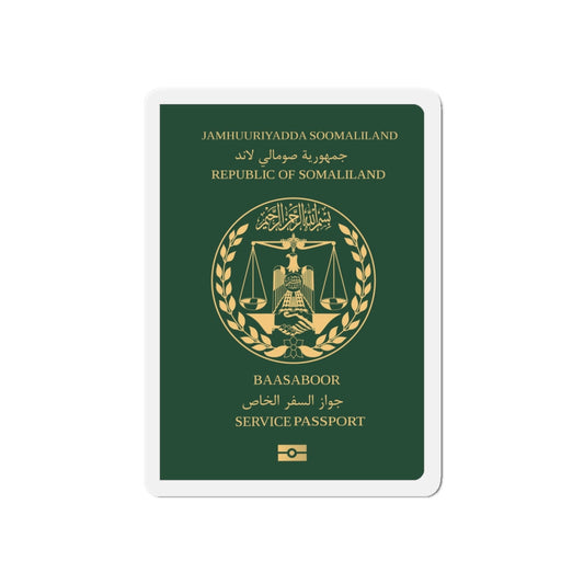 Somaliland Service Passport - Die-Cut Magnet-6 × 6"-The Sticker Space