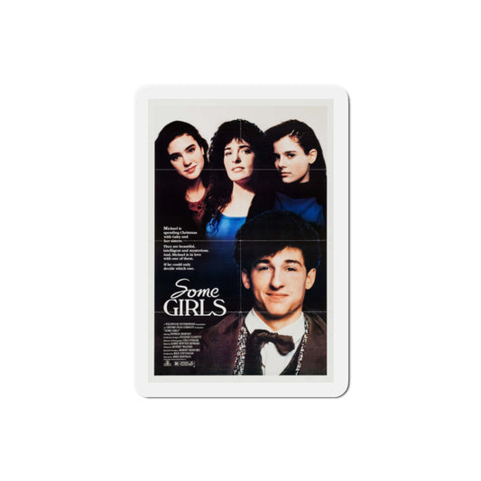 Some Girls 1988 Movie Poster Die-Cut Magnet-2" x 2"-The Sticker Space