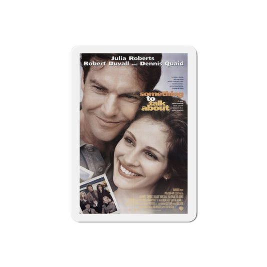 Something To Talk About 1995 Movie Poster Die-Cut Magnet-2" x 2"-The Sticker Space
