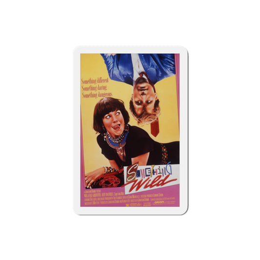 Something Wild 1986 Movie Poster Die-Cut Magnet-2" x 2"-The Sticker Space