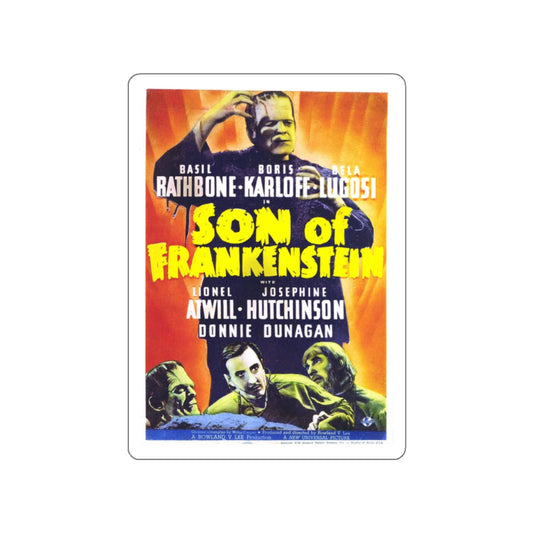 SON OF FRANKENSTEIN 1939 Movie Poster STICKER Vinyl Die-Cut Decal-White-The Sticker Space