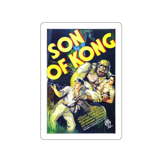 SON OF KONG (2) 1933 Movie Poster STICKER Vinyl Die-Cut Decal-White-The Sticker Space