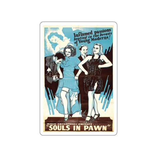 SOULS IN PAWN 1940 Movie Poster STICKER Vinyl Die-Cut Decal-White-The Sticker Space