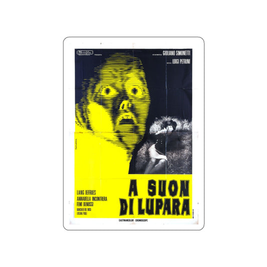 SOUND OF A SHOTGUN (A suon di lupara) (2) 1968 Movie Poster STICKER Vinyl Die-Cut Decal-White-The Sticker Space