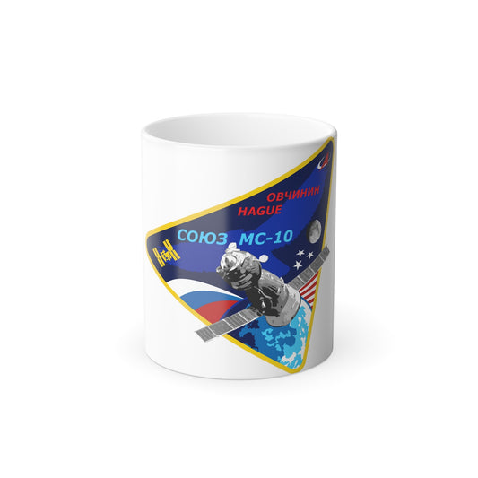 Soyuz MS-10 (Soyuz Programme) Color Changing Mug 11oz-11oz-The Sticker Space