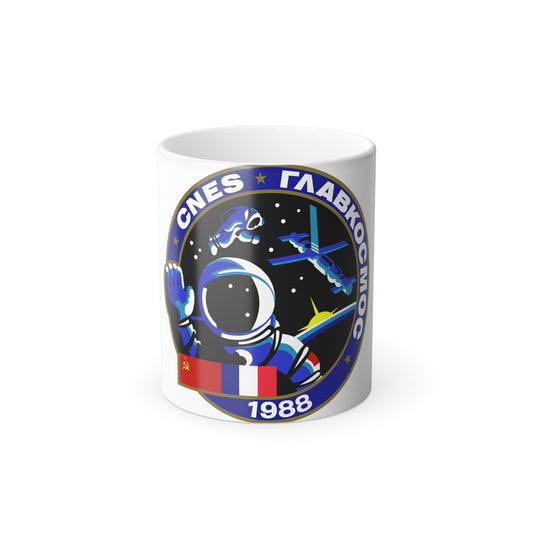 Soyuz TM-7 (Soyuz Programme) Color Changing Mug 11oz-11oz-The Sticker Space