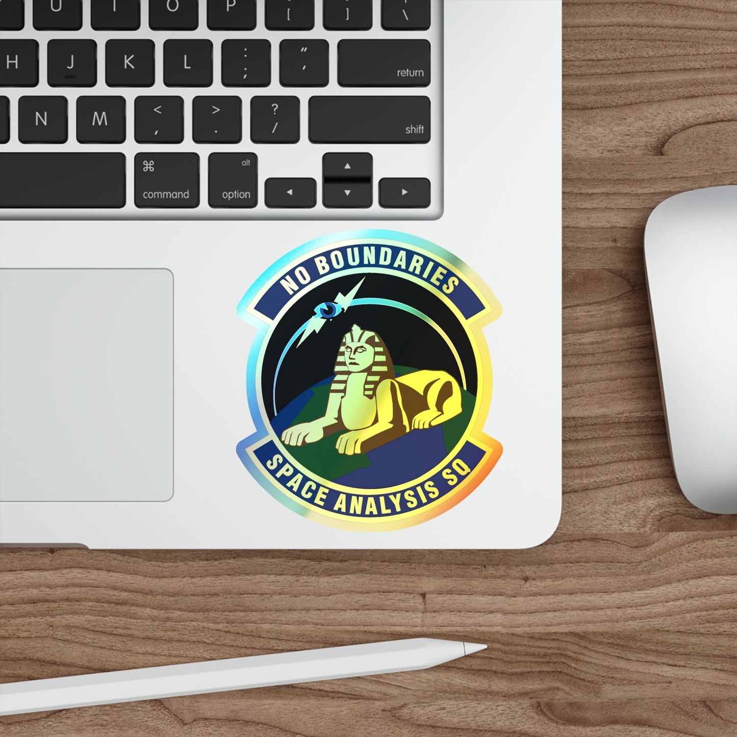 Space Analysis Squadron (U.S. Air Force) Holographic STICKER Die-Cut Vinyl Decal-The Sticker Space