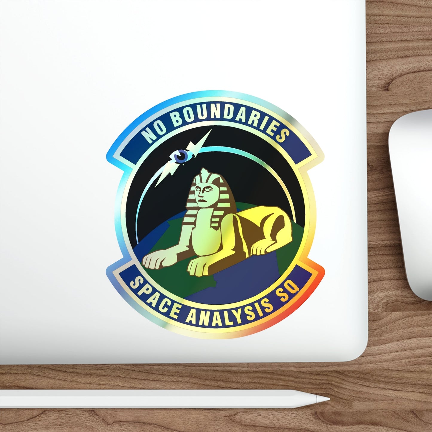 Space Analysis Squadron (U.S. Air Force) Holographic STICKER Die-Cut Vinyl Decal-The Sticker Space