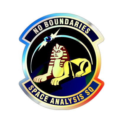 Space Analysis Squadron (U.S. Air Force) Holographic STICKER Die-Cut Vinyl Decal-2 Inch-The Sticker Space
