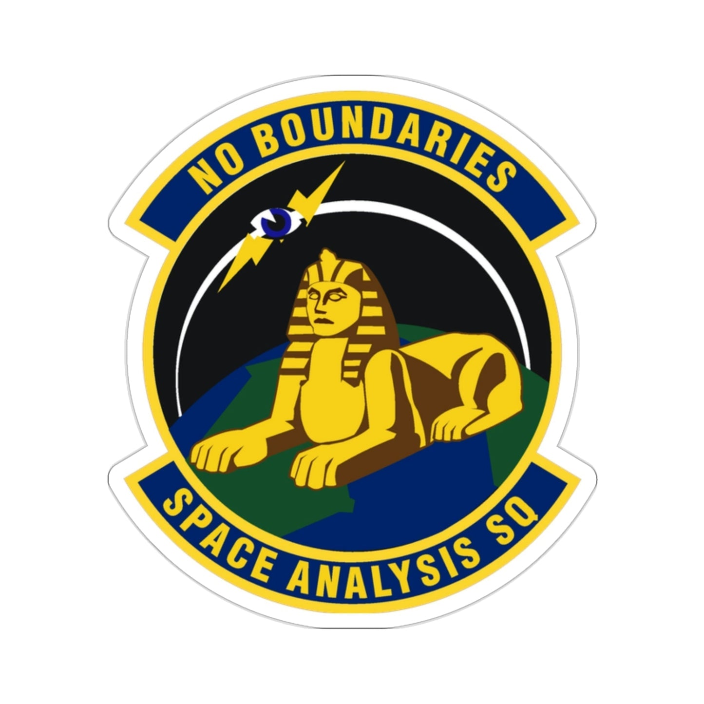 Space Analysis Squadron (U.S. Air Force) STICKER Vinyl Die-Cut Decal-2 Inch-The Sticker Space