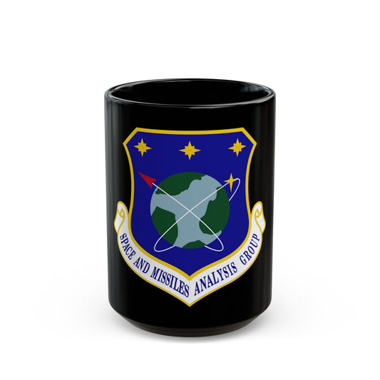 Space and Missiles Analysis Group (U.S. Air Force) Black Coffee Mug-15oz-The Sticker Space