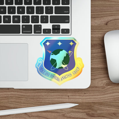 Space and Missiles Analysis Group (U.S. Air Force) Holographic STICKER Die-Cut Vinyl Decal-The Sticker Space