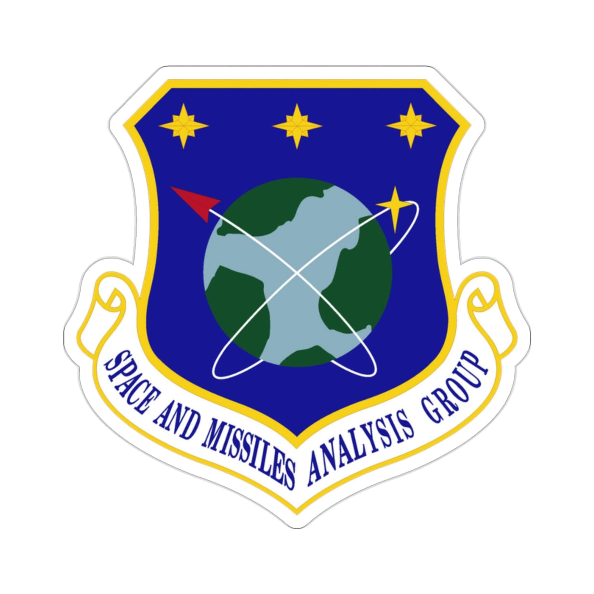 Space and Missiles Analysis Group (U.S. Air Force) STICKER Vinyl Die-Cut Decal-2 Inch-The Sticker Space