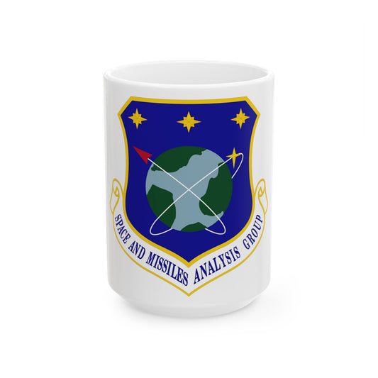Space and Missiles Analysis Group (U.S. Air Force) White Coffee Mug-15oz-The Sticker Space