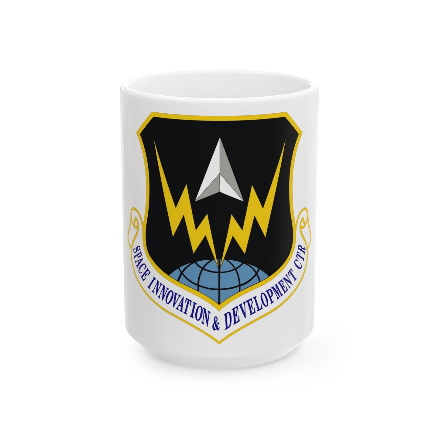 Space Innovation & Development Center (U.S. Air Force) White Coffee Mug-15oz-The Sticker Space