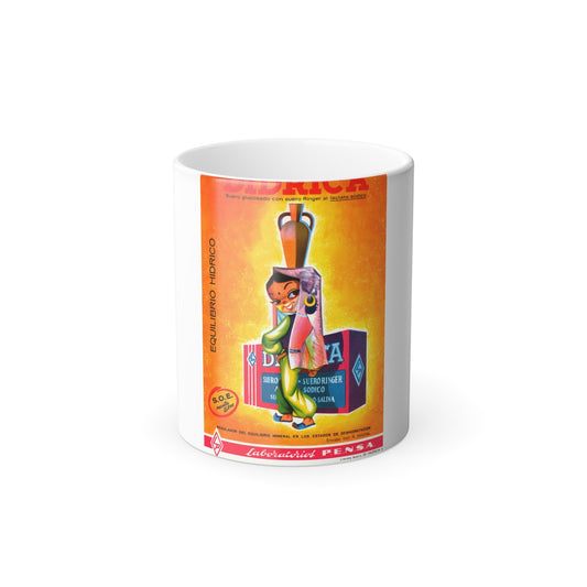 Spanish Drug Ad 54 - Color Changing Mug 11oz-11oz-The Sticker Space