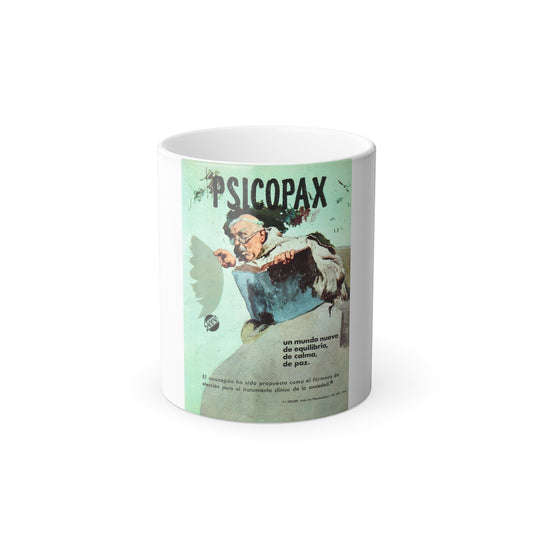 Spanish Drug Ad 6 - Color Changing Mug 11oz-11oz-The Sticker Space