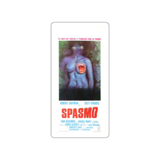 SPASMO 1974 Movie Poster STICKER Vinyl Die-Cut Decal-White-The Sticker Space