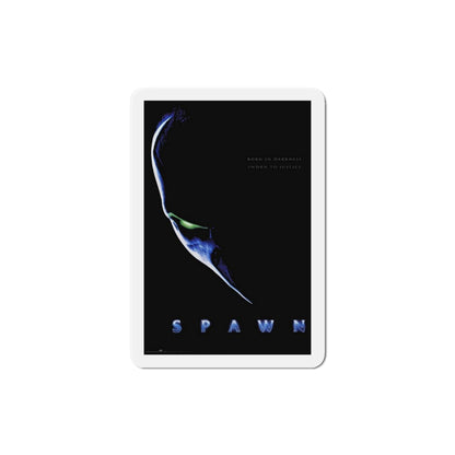 Spawn 1997 Movie Poster Die-Cut Magnet-4" x 4"-The Sticker Space