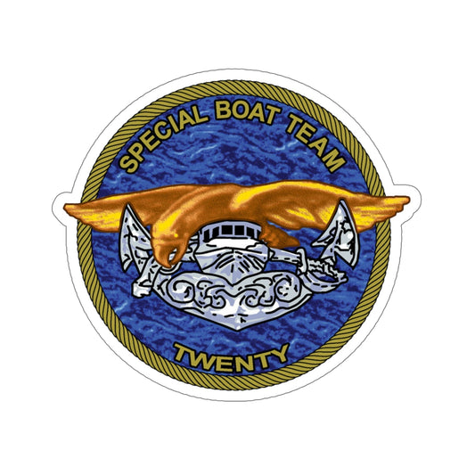 Special Boat Team Twenty (U.S. Navy) STICKER Vinyl Die-Cut Decal-6 Inch-The Sticker Space