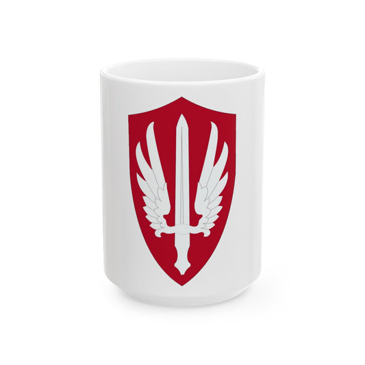 Special Category With Air Force SCARWAF (U.S. Army) White Coffee Mug-15oz-The Sticker Space