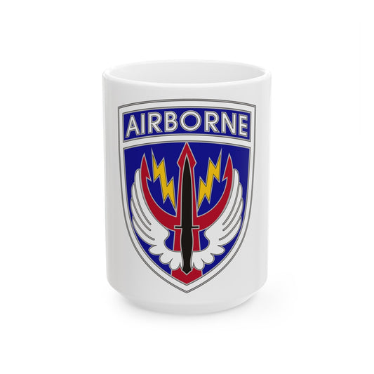 Special Operations Command Central (U.S. Army) White Coffee Mug-15oz-The Sticker Space