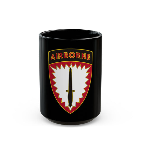 Special Operations Command Europe (U.S. Army) Black Coffee Mug-15oz-The Sticker Space